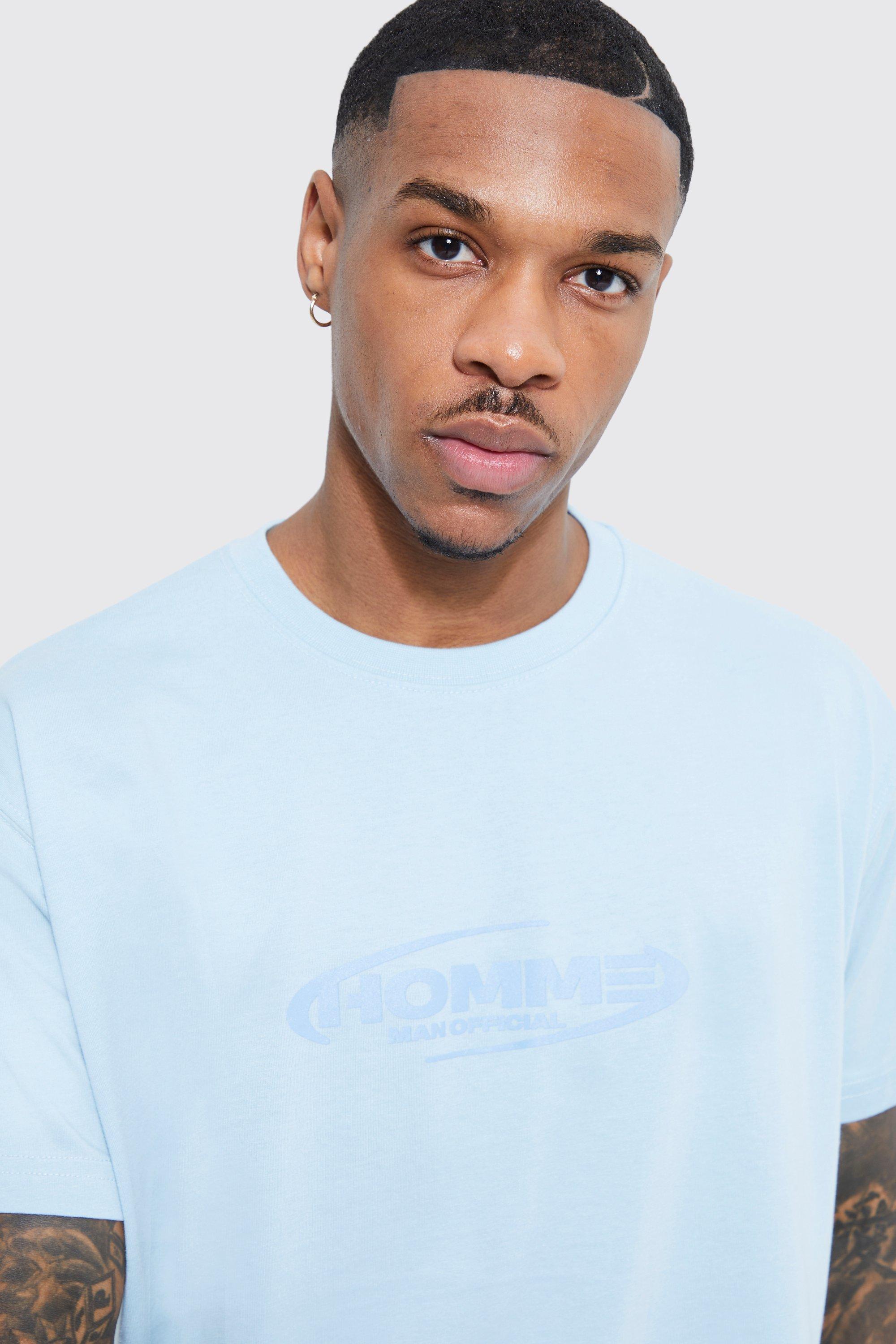 Loose Homme Graphic T shirt boohoo